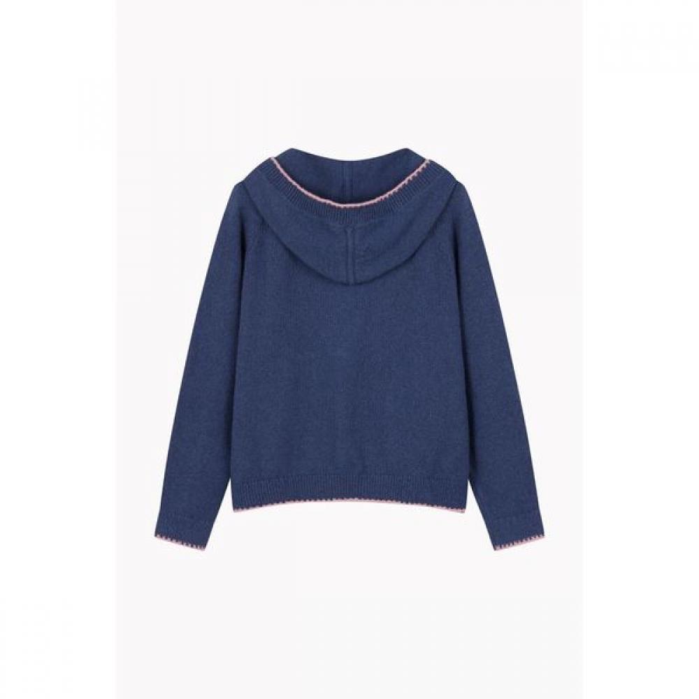Benetton Кардиган с капюшоном Heart Apple Point Bakcf1611
