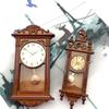 Miniaturas Pretend Play Furniture Toy Play Doll House Miniature Wall Clock 1:12 Dollhouse