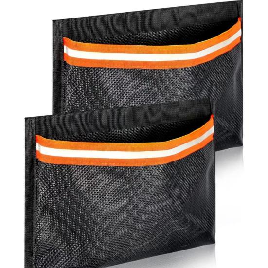 1/2 шт. Светоотражающий самоклеящийся универсальный органайзер-сетка для лодки, большой вместимости, водонепроницаемые аксессуары для хранения лодки