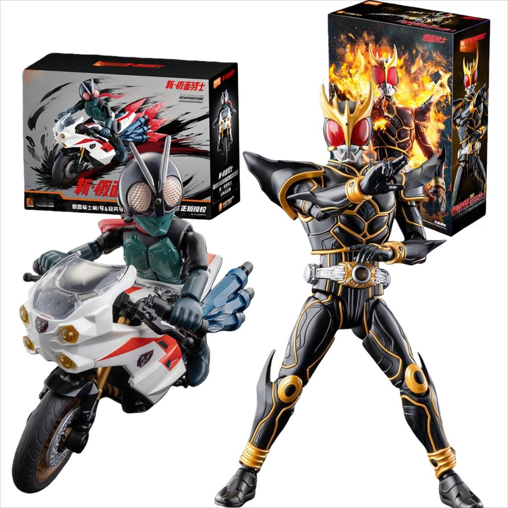 Блоки Фигурки Kamen Rider Игрушка Kuuga Shin Kamen Rider Классическая Коллекция Версия Модель-конструктор Мотоцикл Наборы Подарки