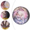 Decorative Hand Drum with Drumstick, Patterned Percussion Drum for Holiday Scene Decor