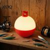 Расслабляющее прикроватное освещение Поплавок для рыбалки Ночник 3D-печатная вращающаяся лампа-рыбка Мягкое теплое свечение Уникальный подарок для рыбаков Настольная лампа