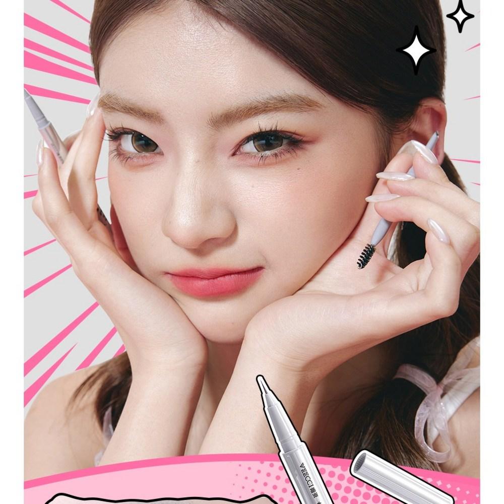 VECCI Pink Rabbit Collaboration Makeup Set Box, пудра, блеск для губ, тени для век, 1 набор