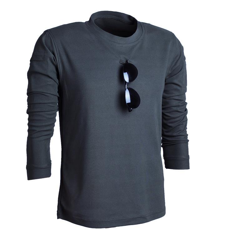 Тактическая быстросохнущая футболка с длинным рукавом