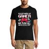 Men's Gaming T-Shirt Sleep With a Gamer - Funny Joke Humorous Shirt