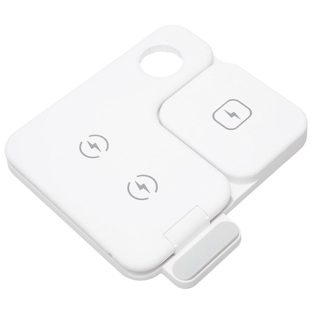 3 в 1 станция быстрой зарядки Qi сертификация многофункциональное складное беспроводное зарядное устройство 15 Вт для