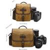 Канвасная сумка через плечо для камеры DSLR, цифровая сумка, сумка для фотосъемки, повседневная сумка для объектива, износостойкая сумка-мессенджер