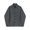 Simple Work Jacket Men's Autumn New Korean Style Loose Niche Design Long-sleeved Shirt Jacket
