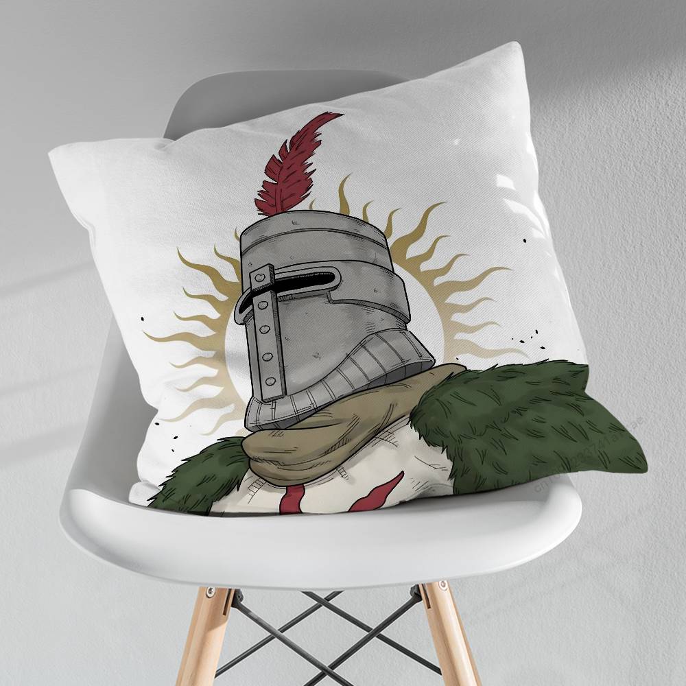 Cool DDark SSouls Game Throw Pillow Case Living Room Sofa Cushion Cover For Home Bedroom Decoration Protector