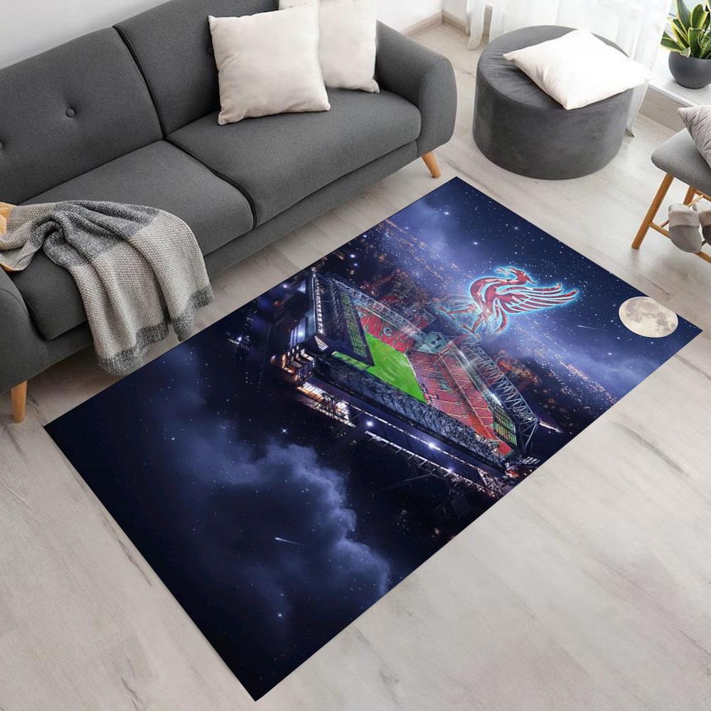 Liverpool Floor Mat Perfect for Playrooms Study room Outdoor Dormitory Antislip Carpet Decorate Offices Perfect Gift for Valentine's Wedding Birthday