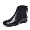 Fashion 2024 New Autumn Winter Warm Plush Low Heel Booties Women Fashion Ladies Ankle Boots Soft Sole Female Leather Short Boot Footwear