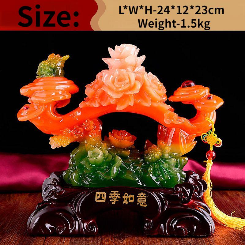 Китайский стиль Счастливый нефрит Руи Украшение для дома Подарочный подарок для гостиной Винный шкаф Украшения