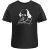 Унисекс Футболка 'Портрет Шекспира' - 100% Хлопок (S-XXL) (TA026745)