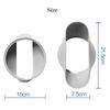 15CM Portable Air Conditioner Window Exhaust Duct Pipe Hose Interface Connector(Flat Nozzle)