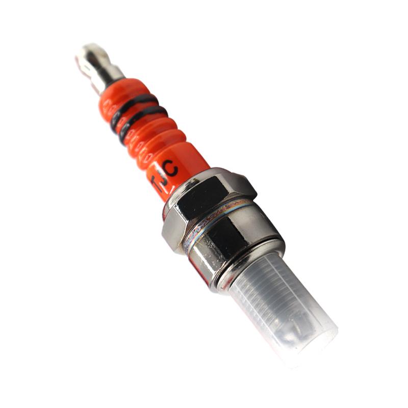 A7TC Racing 3 Electrode Spark Plug for 50cc 110cc 125cc 150cc Atv Scooter Dirt Bike Go Kart
