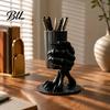 Cool Skeleton Hand Mug Stand Dragon Cup Holder, 3D Printed Gothic Skull Palm Funny Decorative Beverage Coaster Drink Stand, Bone Pattern Organizer for