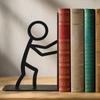 Абстрактная фигурка-подставка для книг - Ограничитель для книг для стола, Декор для дома