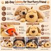 HonourHope Dog Heartbeat Anxiety Relief Toy, Soft Calming Pet Plush Toy for Puppies, Behavior Training Aid Toy, Puppy Pillow, for Puppies, Cats, Pets