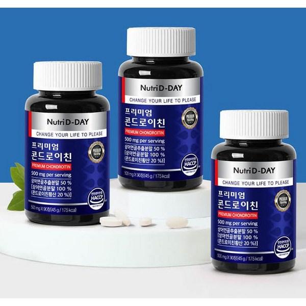Nutri D Day Premium Chondroitin, 90 Tablets, 1 Unit, Korean Essential Health Food
