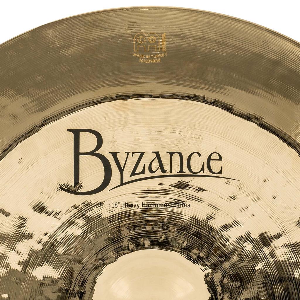 Тарелки MEINL Byzance Brilliant Series China Cymbals Heavy Hammered China 18" B18HHCH-B []