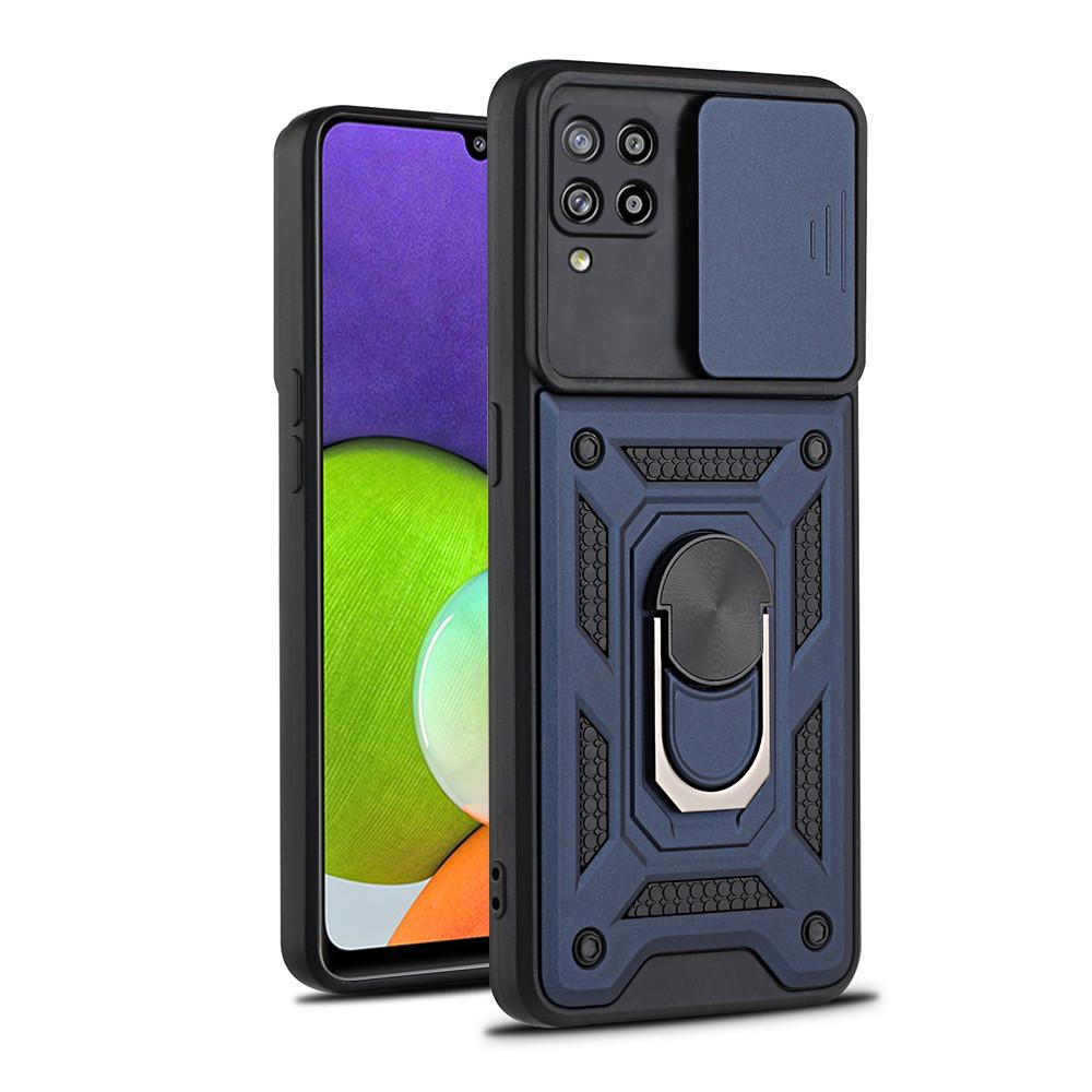 Чехол для Samsung Galaxy A22 4G, защитный чехол с окном, A 22 22A 2021 SM-A225F, 6,4 дюйма, автомобильный магнитный держатель, защита камеры, чехлы