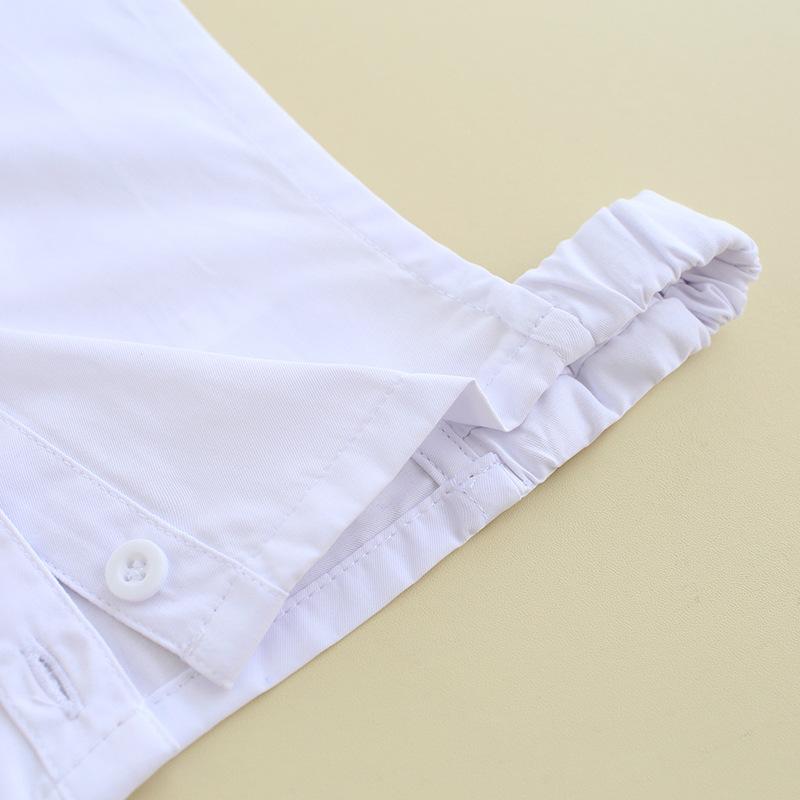 Мужской и женский детский воротник с изображением оленя, хлопковый детский воротник рубашки, однотонный поддельный воротник, маленький размер, поддельный воротник B236