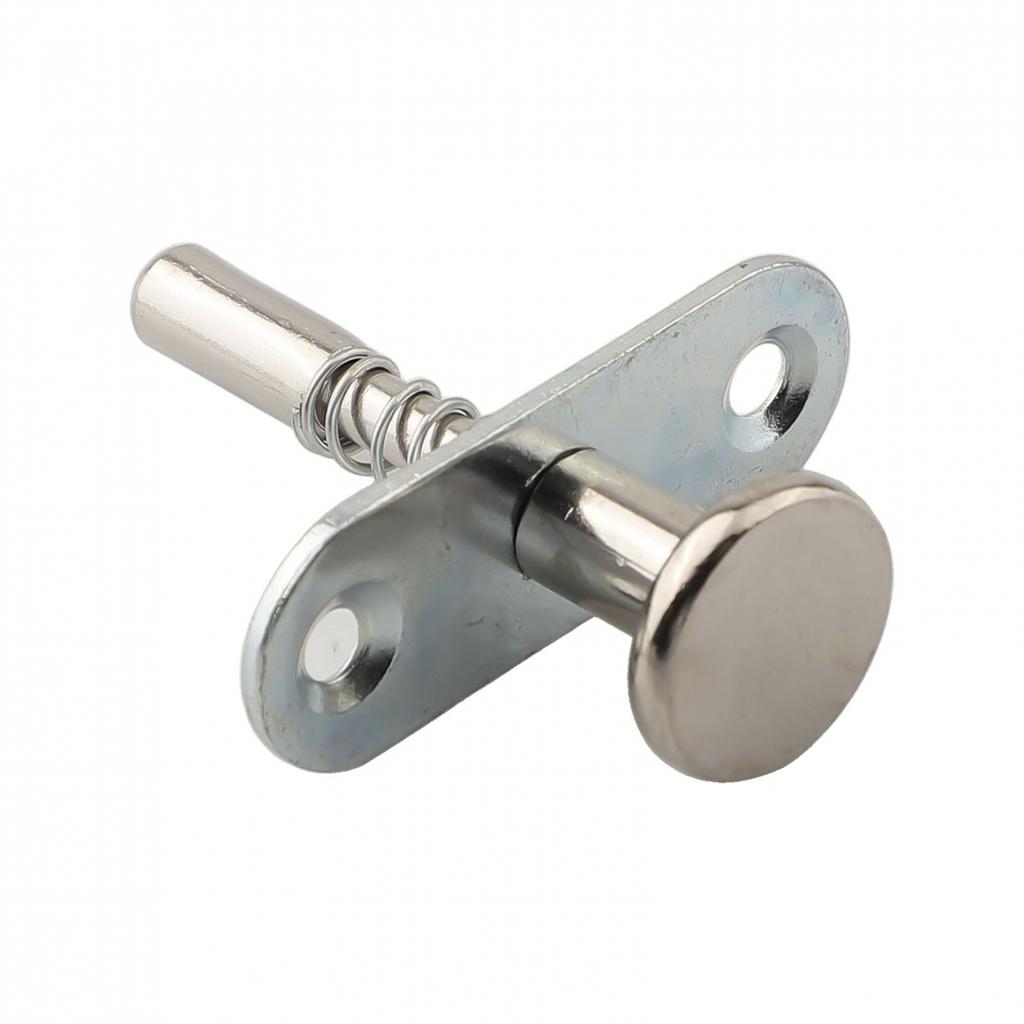 Steel Spring Loaded Bolt Furniture Accessories Plunger Latches