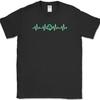 SHAMROCK HEARTBEAT T-Shirt Funny St Patricks Day Bar Drinking Tee
