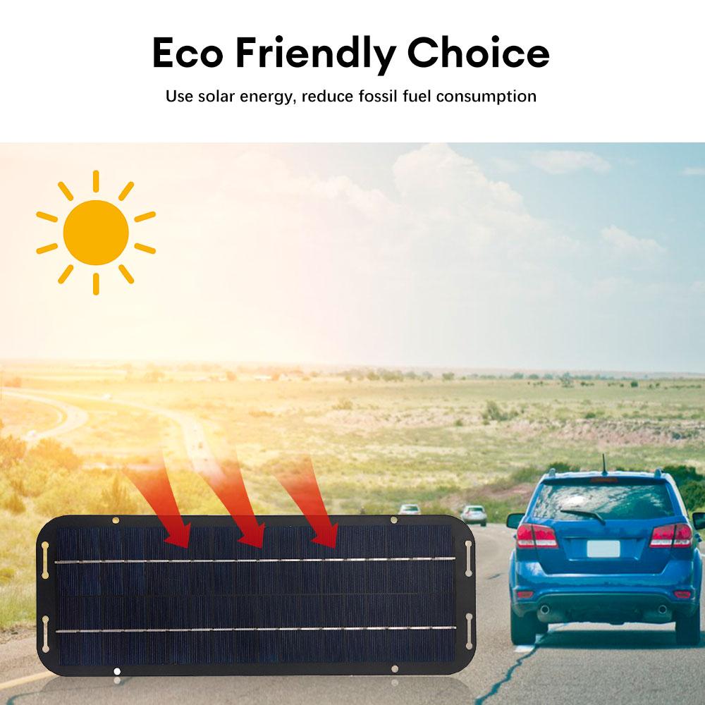 Солнечная панель 6 Вт 5 В поликремниевый портативный солнечный элемент IP65 водонепроницаемый DIY комплект солнечной панели высокая эффективность с 4 присосками