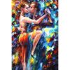 Diamond Painting Dancing Lovers Oil Painting Diamond Mosaic Diamond Embroidery Painting Rhinestones Needlework DIY