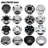 Motorcycle CNC Aluminum Fuel Gas Tank Vented Decorative Oil Cap For Harley Sportster XL883 1200 Touring Softail Fatboy Dyna FXDB
