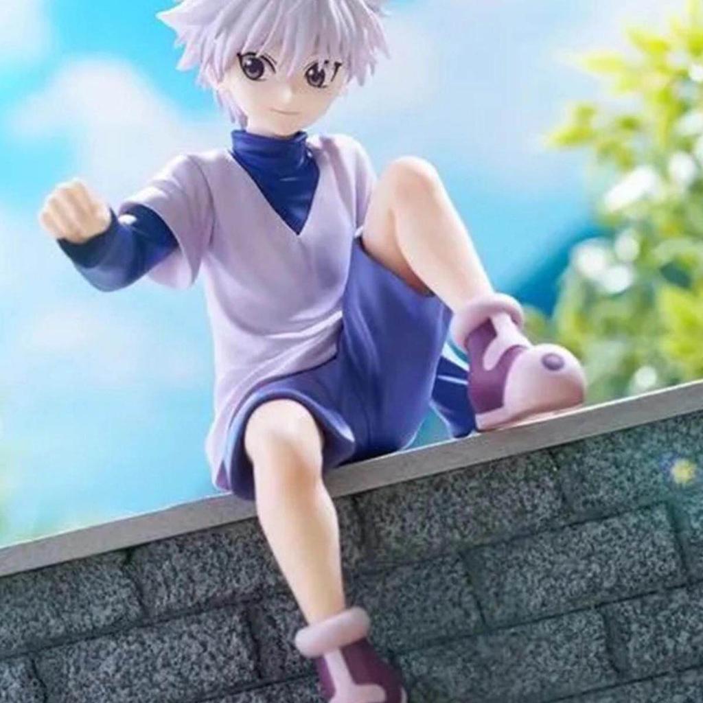 Аниме Hunter x Hunter Фигурка-стоппер для лапши, Killua Zoldyck & Gon Freecss, Модель для украшения рабочего стола, Высокое качество