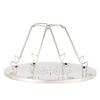 Camping Toaster Rack Stainless Steel 4 Piece Type Folding Camp Stove Toaster for Outdoor Camping Picnic