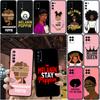 BH34 Melanin Black People Afro Girls New High-End Shell Phone Case for Redmi Note 13 14 Pro+ Plus A3 A3X 13X 13C 13R 14S 14C 14R