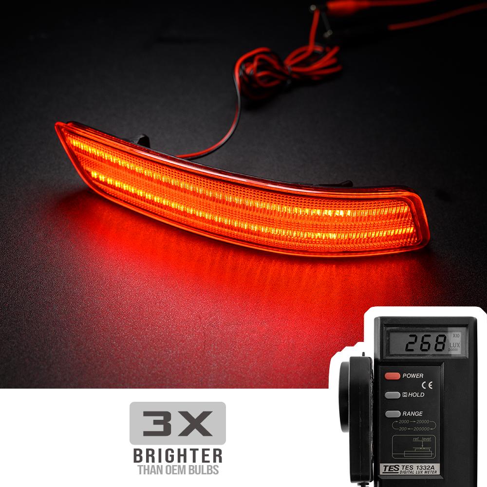 Для Lexus ES300h ES350 GS200t GS300 GS350 GS400h Base F Sport для Toyota Corolla E180 светодиодный отражатель заднего бампера стоп-сигнал