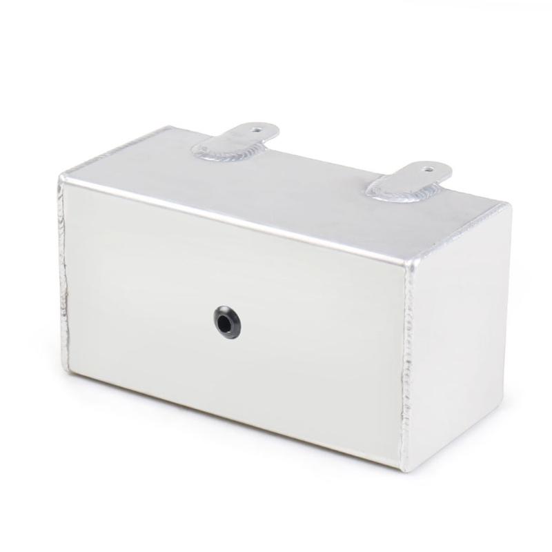 Полированный алюминиевый сплав Бачок омывателя лобового стекла Интеркулер Спрей Универсальный Охлаждающая жидкость Расширительный бачок