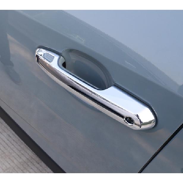 4PCS Car Outside Door Handle Cover Trim Chrome ABS For Toyota RAV4 2019-2024