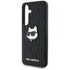Etui do Samsung Galaxy S25 Karl Lagerfeld Logo Choupette Czarne