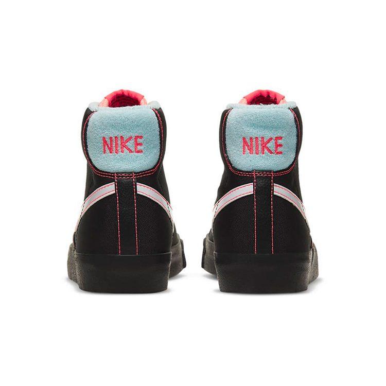 Nike Кроссовки Blazer Mid 77 GS Черный Атомик Розовый DD7710-001