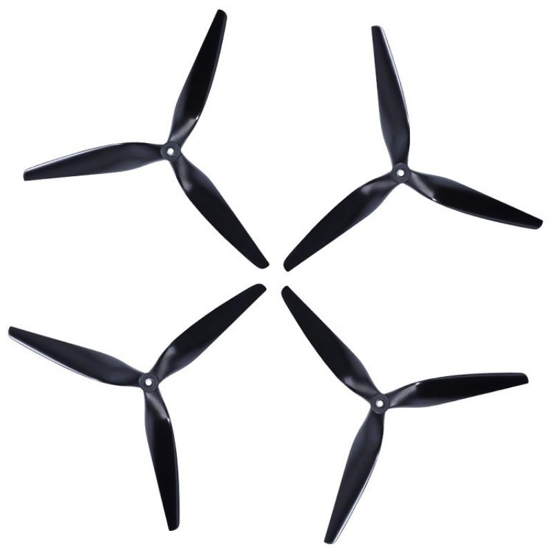 1 Piece Rc Fpv Drone Accessories For Hqprop 10X5X3 9X5X3 10Inch 9Inch 3 Blades Black Carbon Reinforced Nylon Propeller