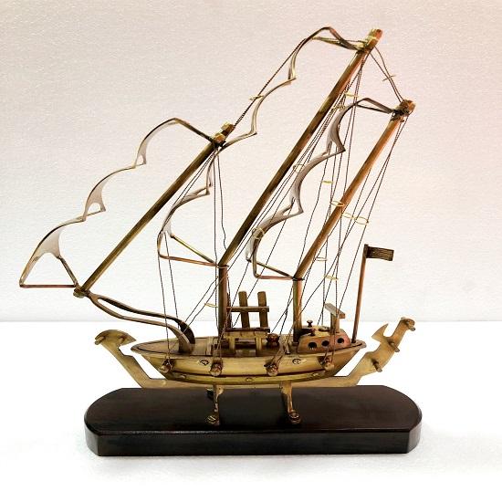 Морской моряк Морской антикварный латунный корабль Пираты Коллекционный декор для дома и офиса ВМС США