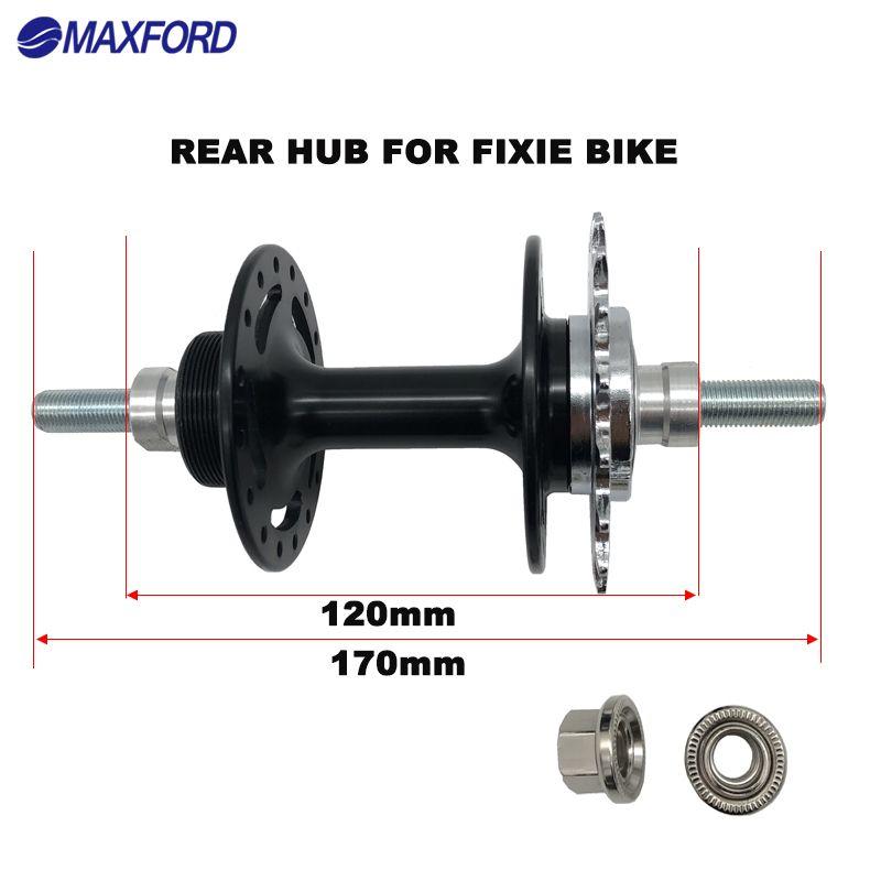MAXFORD Втулка для велосипеда Fixie Велосипед Герметичный подшипник Алюминиевая втулка 32H 36H Втулка Фривил Фикс Велосипед Трековый велосипед Велосипедные запчасти