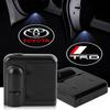 1/2pcs LED Car Door Courtesy Light Projector Welcome Lamp Car Badge For Chr Corolla Yaris Rav4 E150 E120 Land Cruiser 200