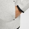 Nike Sportswear Tech Fleece Hooded Comfortable Casual Jacket Kids Jackets Dark-Gray Black HV5867-063