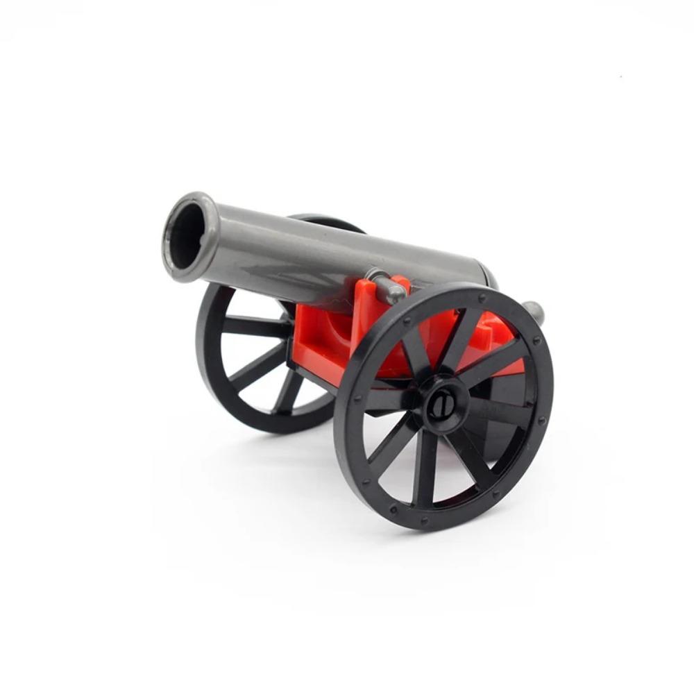 MOC Военные Строительные Блоки Фигурка Солдат Наполеоновских Войн Аксессуары Оружие Пушка Мешок с Песком Армия Пират Мини Кирпичик подарок X003 Сделай Сам