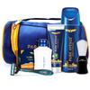 Good Morning Grooming Kit 7-in-1 Shaving Set for Men with Travel Pouch and Gift Hamper for Dad
