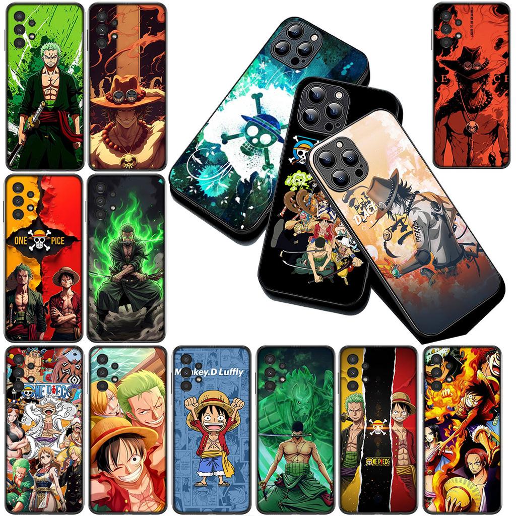 for Apple iPhone 16 14 15 Plus 11 Pro Max 16E ProMax + 16Plus 15+ 14+ Phone Cover Soft Case Ace One Pieces Luffy Roronoa Zoro
