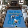 Haaland 211 Customize Text Floor Mat Suitable for Living Rooms Bedrooms Balcony Outdoor Antislip Carpet Office home decor Wedding Party Gift