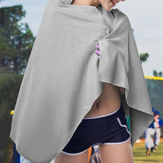 Супервпитывающее прямоугольное спортивное полотенце из микрофибры, быстросохнущее полотенце для йоги, спортивные товары