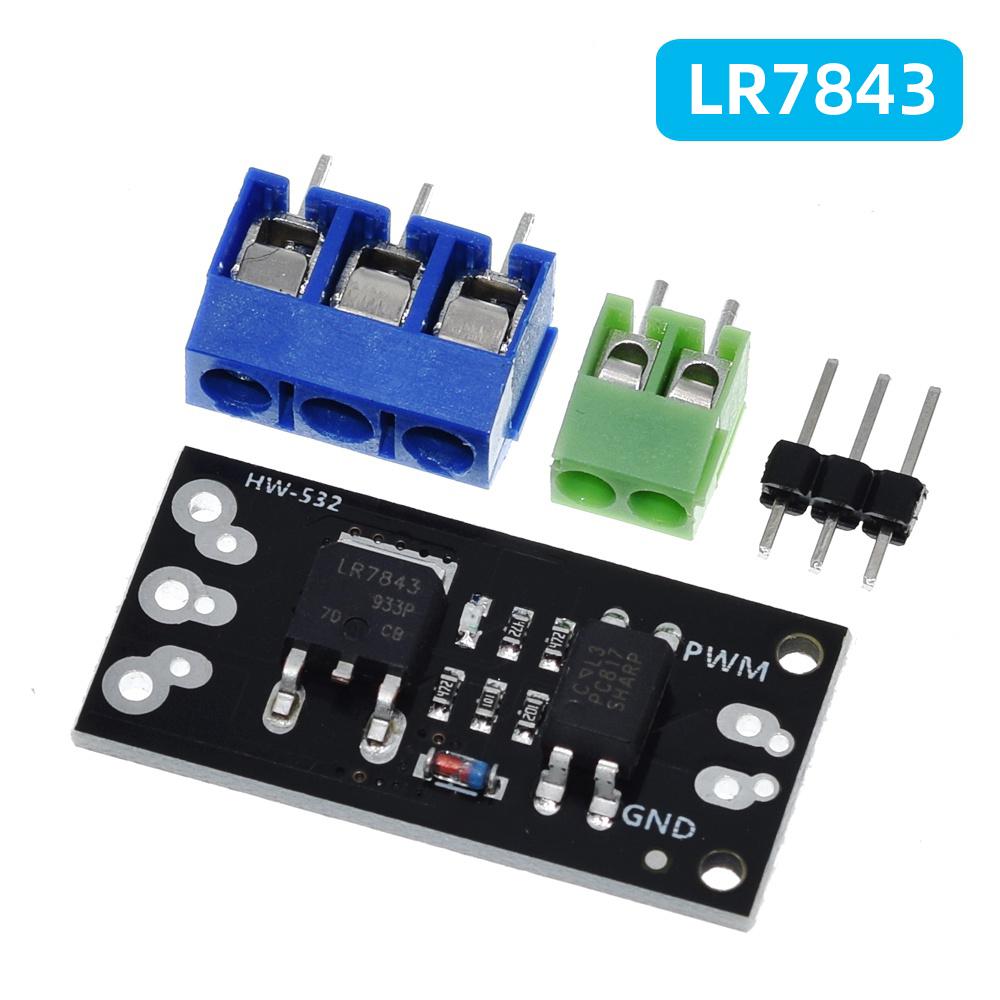 FR120N LR7843 AOD4184 D4184 Isolated MOS Tube FET Module Replacement Relay 100V 9.4A 30V 161A 40V 50A Board